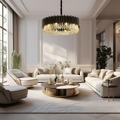 Mod Lighting, Slanted Ceiling, Covet House, Luxury Chandelier, Interior Concept, Luxury Dining, Chandelier Style, Modern Chandelier, Living Room Lighting