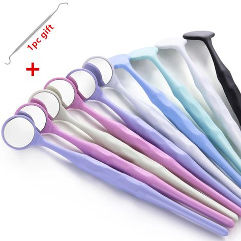 Dental Mouth Mirrors Autoclavable Premium Front Surface Exam Reflector Oral Mirror with a Double Probe Dentistry Instrument - AliExpress 66 Dental Instruments, Letter Logo Design, Letter Logo, Logo Design, Better Living, Mirror, Design