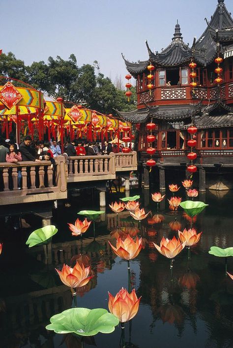 Garden Tea House, Yuyuan Garden, Chinese Garden, China China, Chongqing, China Travel, Shanghai China, Garden House, Bhutan