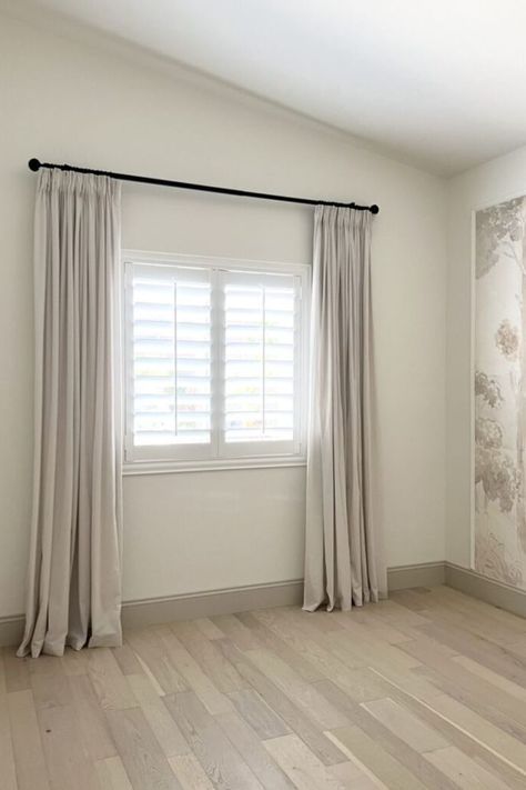 pinch pleat curtains diy Ikea Voile Curtains, Pinch Pleat Curtains With Rings, Pleat Ikea Curtains, Curtains Hack, Pinch Pleat Curtains Diy, Ikea Hooks, Curtains Ikea, Ripplefold Curtains, Easy Renovations