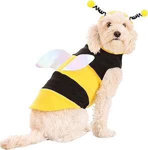 Fun Costumes Lil Bumble Bee Pet Costume L Halloween Costumes Dog, Bumble Bee Costume, Doggy Treats, Fun Costumes, Bee Wings, Batman Costumes, Bee Dog, Addams Family Costumes, Bee Costume