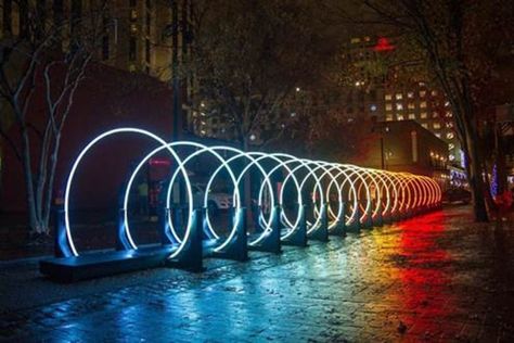 Tunnel Of Lights, Vintage Wall Decor Ideas, Farmhouse Throw Pillows, Home Accessories Ideas, Winter Light Festival, Interactive Artwork, Eindhoven Netherlands, Entrance Lighting, Pillows Ideas