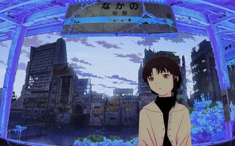 Cybercore Pc Wallpaper, Lain Wallpaper Pc, Lain Cybercore, Serial Experiments Lain Poster, Cybercore Poster, Lain Banner, Draincore Wallpaper, Lain Wallpaper, Serial Experiments Lain