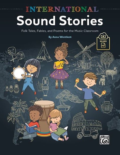 International Sound Stories
(Folk Tales, Fables, and Poems for the Music Classroom)
Anna Wentlent Music Manipulatives, Music Classroom Management, Music Class Activities, Kindergarten Music, Music Camp, Elementary Music Lessons, Elementary Music Education, Elementary Music Teacher, Music Lesson Plans