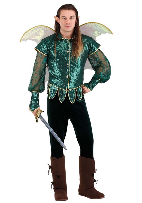 Forest Fairy Costume, Garden Fairy Costume, Adult Fairy Costume, Male Fairy, Enchanted Forest Theme, Fairy Tale Costumes, Fairy Outfit, Fairy Clothes, Fairy Costume