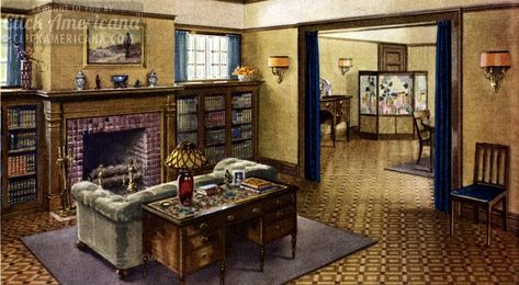 1920s House Interior, 1920s House Interior Design, 1920s Home Interior, 1920s Bedroom, 1920 House, 1920s Home Decor, 1920s Interior, 1920 Home, 1920s Decor