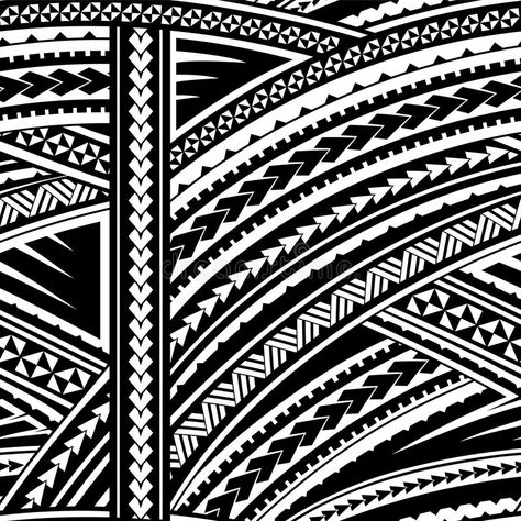 Illustration about Maori style tribal design. Seamless backdrop ornament. Illustration of ornate, blue, traditional - 92050758 Maori Tattoo Frau, Tato Mandala, Chris Garver, Borneo Tattoo, Maori Tattoos, Polynesian Tattoo Designs, Polynesian Art, Maori Patterns, Marquesan Tattoos