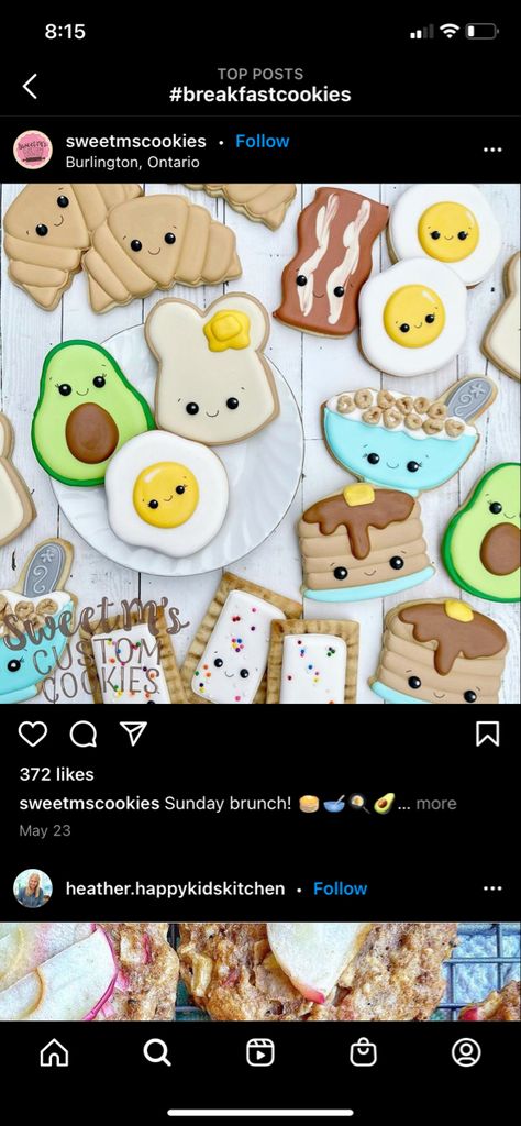 Breakfast Any One Birthday, Breakfast Themed Cookies, Breakfast Anyone Birthday, Brunch Anyone First Birthday, Breakfast Anyone First Birthday, Breakfast First Birthday Party, Brunch First Birthday, First Birthday Brunch, Breakfast Theme