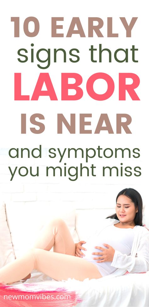 Preterm Labor Signs, Labor Signs And Symptoms, Birthing Tips, Labor Symptoms, Signs Of Labour, Labor Pain Management, Back Labor, Postpartum Tips, Early Labor