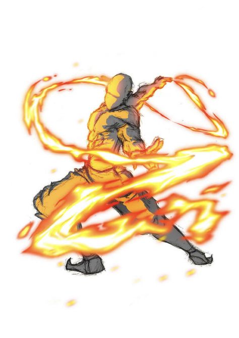 Backflip Pose, Fire Drawing, Super Powers Art, The Avatar, Avatar The Last Airbender Art, Magic Design, Figure Drawing Reference, Magic Art, Action Poses