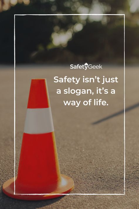 This is how I live my life! I definitely err on the side of caution 🚸with everything I do. Not because I'm a hypochondriac but because safety should and will always come first for me! "Safety isn't just a slogan, it's a way of life" Do you practice safety on a daily basis? 👷‍♀️ #safetygeek #business #safetymanagement #safetymanager #traffic #cone #slogan #safetyslogan Road Safety Slogans, Safety Slogan, Safety Quotes, Safety Slogans, Front Page Design, Traffic Cone, Live My Life, Slogan Quote, Traffic Safety