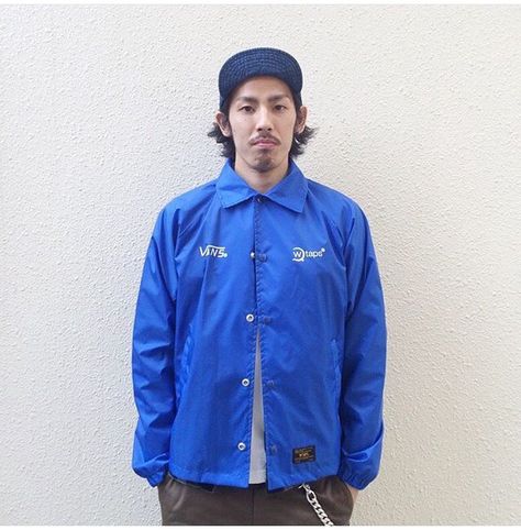 Vans coach jacket Coach Jacket Outfit, Coach Jacket Men, Blue Coach, Jacket Outfit, Coach Jacket, Crop Jacket, Jacket Style, Puma Jacket, Jacket Outfits