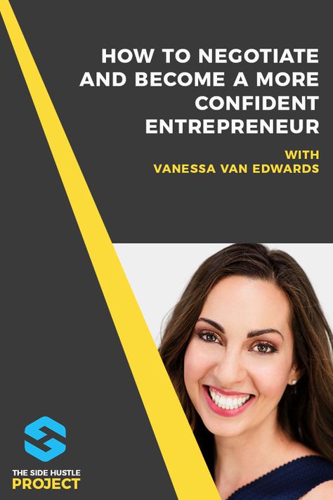 In this episode, we're chatting with Vanessa Van Edwards about how to negotiate and ways to become a more confident entrepreneur. Vanessa is a behavioral investigator and bestselling author of her recent book, Captivate, where she talks about the importance of routinely building your people skills—and offers up tactical advice for becoming a more effective negotiator, more engaging speaker, and so much more... Vanessa Van Edwards, Become More Confident, Business Hacks, Freelancing Tips, People Skills, Side Business, Work Smarter, Book Of Life, Growing Your Business