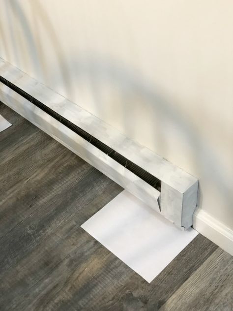 How to Paint Electric Baseboard Heaters - Just Call Me Homegirl Paint Baseboard Heater, Painted Baseboard Heaters, Painting Baseboard Heaters, Baseboard Radiator, Floor Heater, Electric Baseboard Heaters, Baseboard Heater Covers, Painting Baseboards, White Baseboards