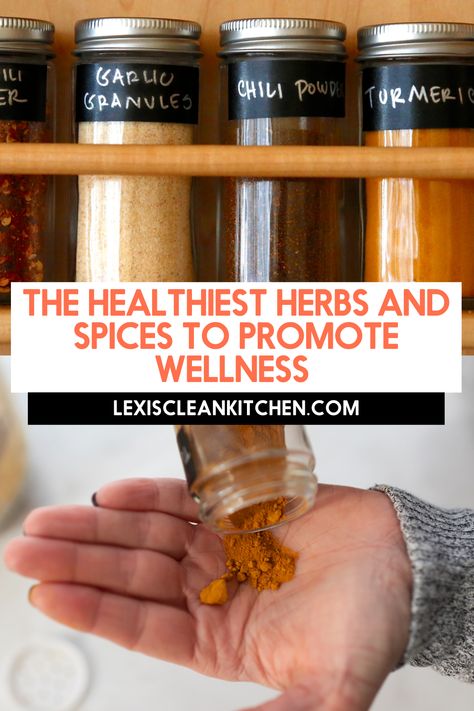 Herbs For Healing, Healthy Spices, Kitchen Website, Cloves Benefits, Lexi's Clean Kitchen, List Of Spices, Spice Blends Recipes, My Favorite Recipes, Healthy Herbs