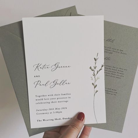 A firm favourite since I teased a sneak peek, this is Katie, the newest house suite! Things are going to be changing up a wee bit going forward at EmDeSign and this suite is a preview....stay tuned to find out more 🤍 #stationerydesigner #bespoke #weddinginvitations #weddinginvites #smallbusiness #weddingplanning #weddingdesignideas #2024bride #toptips #fyp #foryoupage #sagegreenwedding #classicwedding #classyweddingstationery Emily Duncan, Wedding Stationery Design, Sage Green Wedding, Wedding Classic, Sneak Peek, Stay Tuned, Wedding Designs, Stationery Design, Instagram A