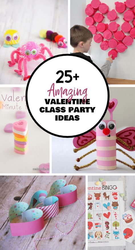 Valentine Class Party Ideas, Valentine Party Ideas, Class Party Ideas, Valentines Class Party, Valentine's Day Party Games, Party Ideas For Kids, Valentines Games, Valentinstag Party, Class Valentines