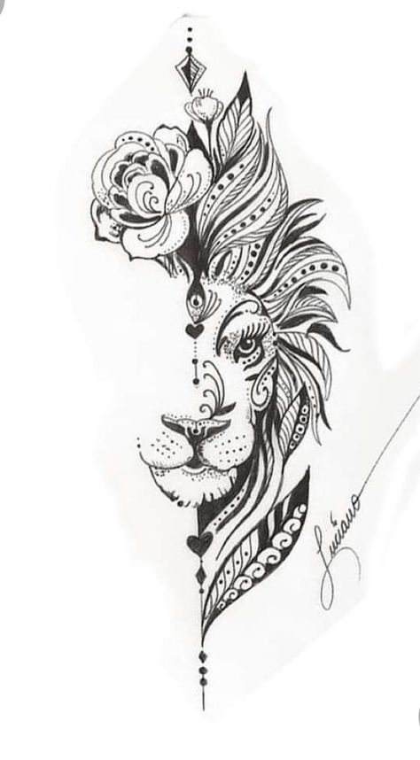 Owl Thigh Tattoos, Tattoo Placements, Flower Thigh Tattoos, Polynesian Tattoos, Tattoo Zeichnungen, Leo Tattoos, Men Tattoos, Geometric Tattoos, Inspiration Tattoos