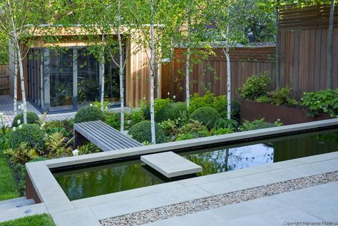 Highgate Garden designer, London N6 Woodland Planting, Contemporary Gardens, Garden Flat, Garden Lodge, Small Garden Landscape, Woodland Plants, Picture Window, London Garden, Arts And Crafts House