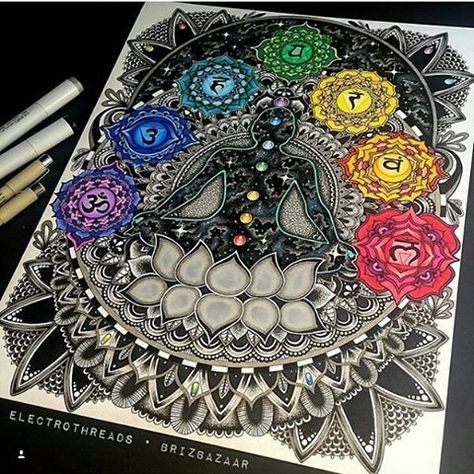 Entry by @brizbazaar 1 💜 = 1 vote Max votes = Winner! #zentangleart #zentangle #zentangles #doodleart #doodles #doodle #doodling #mandalaart #mandalas #mandala #art #artists #creativity #drawing #zentangleartcomp #contest #competition #artcompetition #instaart #instadoodle #abstractart Doodle Art Space, Chakras Drawing, Art Deco Flowers, Mandala Book, Book Art Projects, Easy Mandala Drawing, Boho Art Drawings, Chakra Art, Mandala Art Therapy