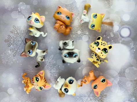 Authentic LPS - Kitty Cat Collection - You Choose Lps Cocker Spaniel Custom, Lps Customs For Sale, Lps Shorthair, Lps Sets, Lps Custom, Writing Prompts Funny, Lps Pets, Long Haired Cats, Persian Blue