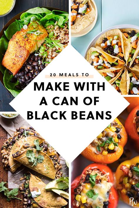 Fast Easy Dinner, Black Bean Recipes, Fast Dinner Recipes, Burrito Bowls, Vegetarian Dinners, Bean Recipes, Black Bean, Dinner Recipe, Vegetarian Dishes