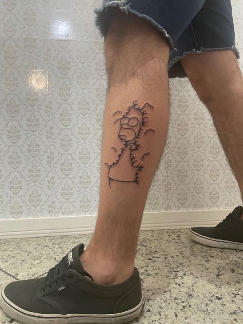 Tatuagem homer simpsons Homer Simpson Tattoo, Simpson Tattoo, Simpsons Tattoo, Homer Simpson, Tattoos, Pins