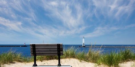 Frankfort Michigan, Salmon Fishing, Native American Peoples, Mackinac Island, Water Skiing, City Beach, West End, Lake Michigan, Nice View