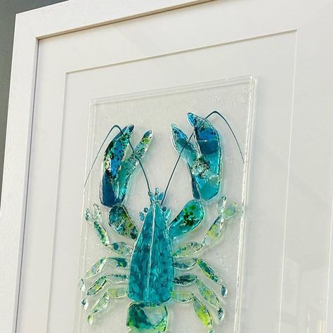 Fuse Glass Ideas, Sea Artwork, Glass Houses, Fused Glass Artwork, Glass Inspiration, Slumping, Glass Fusing, Glass Projects, Glass Artwork