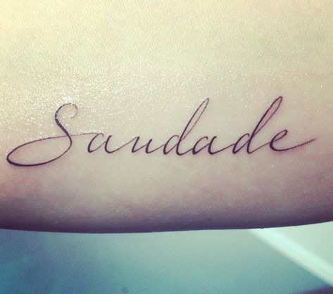 175 Amazing Portuguese Tattoo Design with Meaning, Ideas, and Celebrities 3 Saudade Tattoo Ideas, Saudades Tattoo, Saudade Tattoo, Tattoo Design With Meaning, Unique Tattoos With Meaning, Portuguese Tattoo, Guru Tattoo, Flower Tats, Tat Inspiration