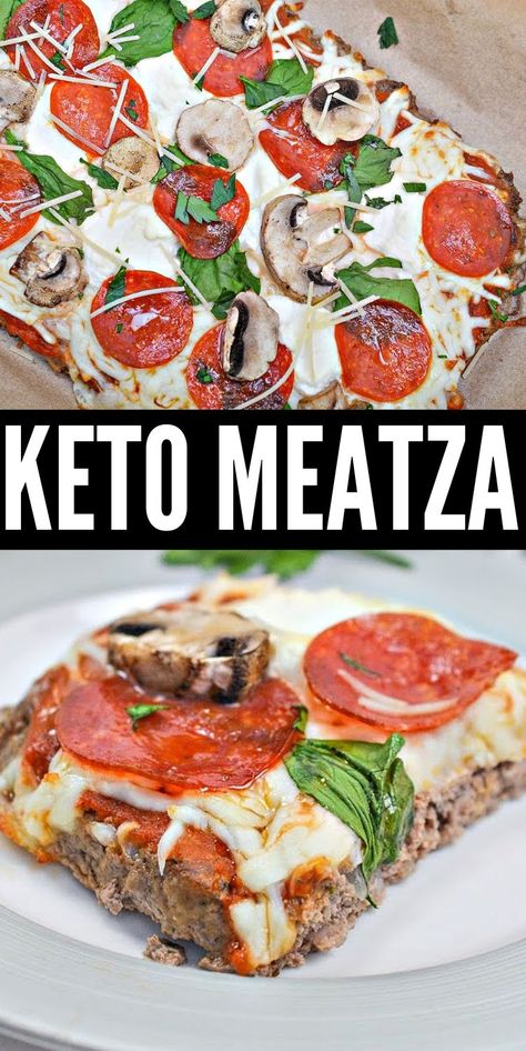 Keto Meatza #ketomeatza #meatza Keto Beef Dinners, Keto Dinner With Hamburger, Keto Hamburgers Ground Beef, Easy Keto Hamburger Recipes, Keto Recipes For Ground Beef, Keri Hamburger Recipes, Keto Meatza Pizza, Ground Hamburger Keto Recipes, Keto Dinners With Hamburger Meat