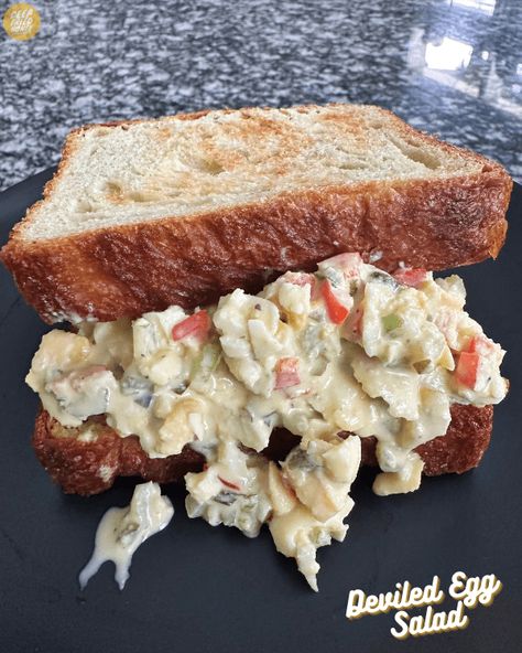 Deviled Egg Salad Devil Egg Salad, Deviled Egg Salad Recipe, Sweet Relish, Deviled Egg Salad, Hard Cooked Eggs, Egg Salad Recipe, Deviled Eggs Recipe, Deviled Egg, Eggs Recipe