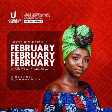 Flyer Design February New Month Design, Happy New Month February Design, February New Month Flyer Design, Happy New Month February Flyer Design, February Flyer Design, Happy New Month February, February New Month, February Design, New Month Flyer Design