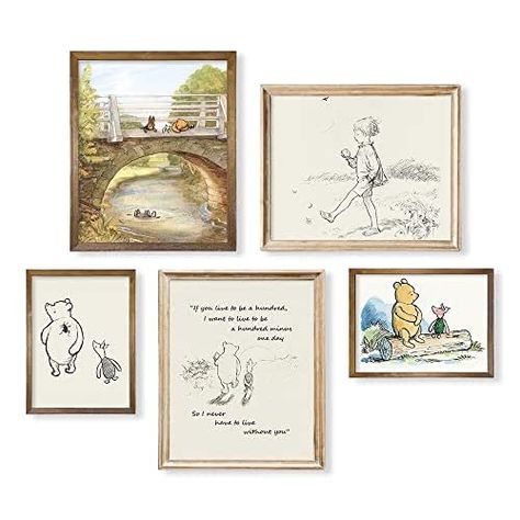 Gifts for Winnie Fans Lover - Winnie The Pooh Nursery Decor - Toddler Room Decor - You Are Braver Than You Think - Motivational Quotes for Kids - Vintage Hundred Acre Wood Poster - Little Boys Décor Winnie The Pooh Nursery Decor, Toddler And Baby Room, Motivational Quotes For Kids, Pooh Nursery, Winnie The Pooh Nursery, Wood Poster, Hundred Acre Woods, Cute Winnie The Pooh, Toddler Room Decor