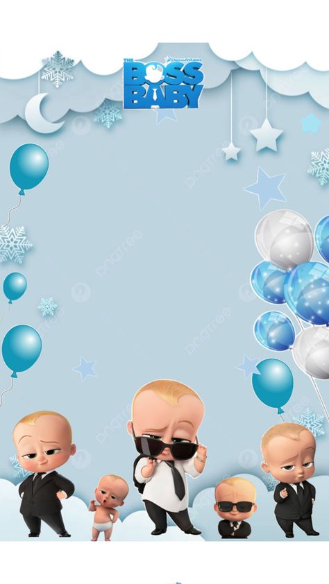 Baby Boss Invitations, Boss Baby Background For Invitation, Boss Baby Birthday Invitation Card, Boss Baby Background Design, Boss Baby Invitation Layout, Boss Baby Invitation Template Free, Boss Baby Background, Boss Baby Costume, Birthday Animation Video