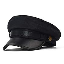 Leather Beret, Leather Flats Women, Navy Cap, Baker Boy Hat, Navy Hats, Military Cap, Sailor Hat, Berets Cap, Military Hat