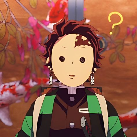 Tanjiro Confused, Entertainment District Arc, Confused Face, Anime Demon Slayer, Entertainment District, Saved Pins, Tanjiro Kamado, Face Reference, Anime Profile