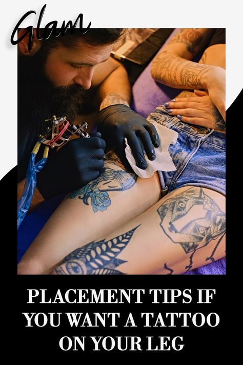 To anyone wondering about the most ideal location for a first-time tattoo, legs are a good idea. But where exactly on your leg should you get the tattoo? #tattoos #tattooideas #tattooinspo #legtattoos Leg Tattoo Placements, First Time Tattoos, Best Leg Tattoos, Leg Tattoo, Tattoo Placement, Get A Tattoo, A Tattoo, Leg Tattoos, Tattoo On