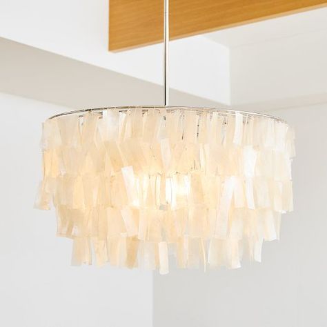 Modern Chandeliers & Island Lights | West Elm West Elm Chandelier, Madison Ct, Capiz Chandelier, Mobile Chandelier, Waterfall Chandelier, Chandelier Farmhouse, Chandelier Modern, Diy Chandelier, Capiz Shell