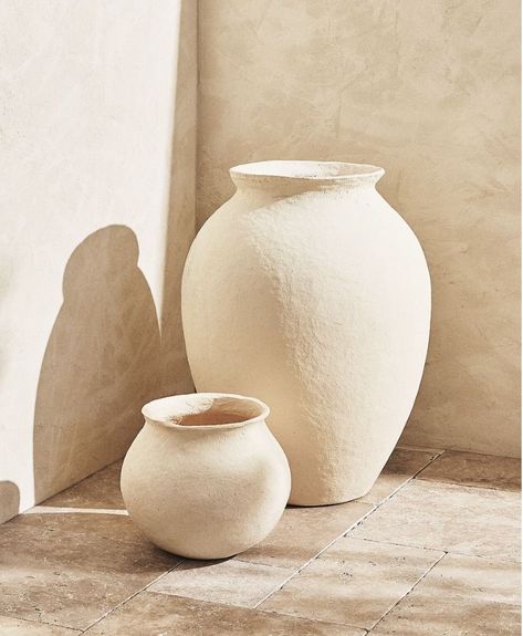 Zara Home Interiors, Wabi Sabi Interior, Look Zara, Wabi Sabi Art, 3d Printing Art, Pottery Crafts, Shades Of Beige, Shop The Look, Mediterranean Style