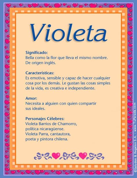 Violeta, imagen de Violeta Girl Names, Baby Names, Baby Shower, Book Cover