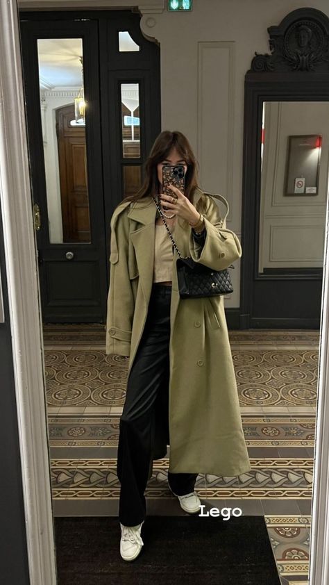 Pistachio Coat Outfit, Light Green Trench Coat, Light Green Trench Coat Outfit, Light Green Coat Outfit, Green Trench Coat Outfit, Green Coat Outfit, Trench Outfit, Green Trench Coat, Trench Coat Outfit