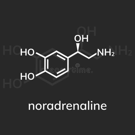 Noradrenaline chemical formula. On dark background , #Affiliate, #chemical, #Noradrenaline, #formula, #background, #dark #ad Molecule Art, Background Dark, Chemical Formula, Photoshop Effects, Biochemistry, Background Illustration, Dark Background, Dark Backgrounds, Stock Vector