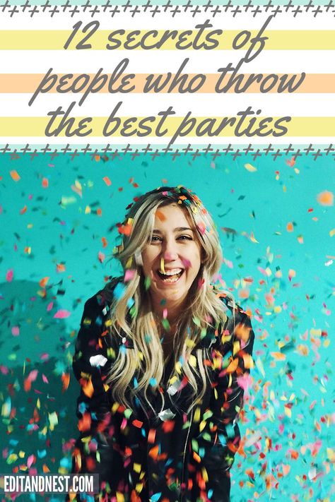 You know those parties that seem to be effortless fun where everyone has a good time? This post shows you how to host them. Whether you’re planning a dinner party, a wine tasting, a baby or bridal shower, this post is packed with tips for hosting a brilliant party that guests rave about. There are tips for parties on a budget, checklists and shopping tips. Make your holiday party, tea party, new year’s eve, or even vision board party the one that guests don’t want to leave! New Years Eve House Party, Party New Year, Board Party, Life Hacks Every Girl Should Know, Vision Board Party, Birthday Party At Home, Party Checklist, Fancy Party, Throw A Party