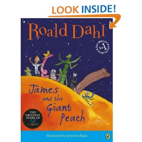 James And Giant Peach, James And The Giant Peach, Roald Dahl Books, The Giant Peach, Quentin Blake, 100 Books To Read, Childhood Books, 100 Book, Banned Books