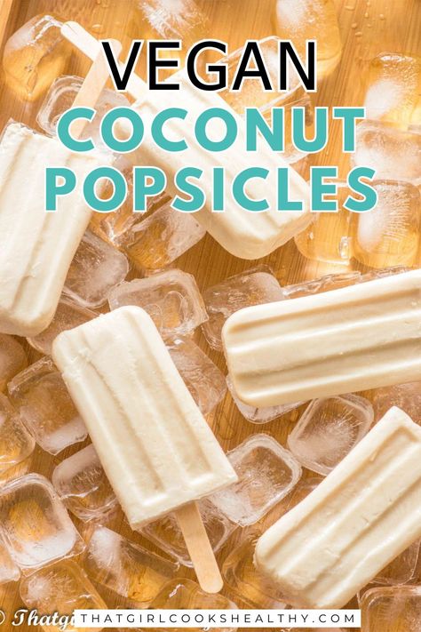 Cool down this summer with some delicious vegan style coconut popsicles using only 5 ingredients. They are incredibly easy, so much fun to make, perfect for the little ones and adults too. Vegan Condensed Milk, Homemade Condensed Milk, Coconut Popsicles, Condensed Coconut Milk, Vegan Style, Vegan Coconut, Boozy Drinks, Popsicle Recipes, Healthy Meals For Kids