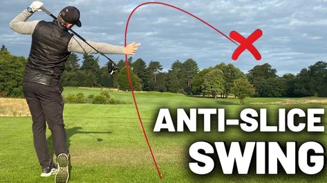 Stop Slicing Golf Ball, Golf Slice, Golf Hitting Net, Golf Driver Tips, Golf Downswing, Golf Basics, Student Games, Golf Techniques, Golf Tips For Beginners