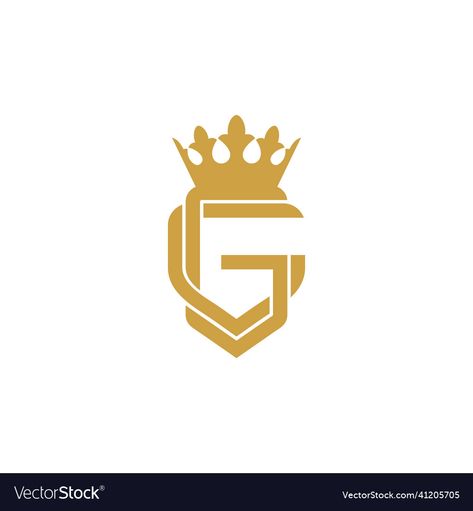 Gg Logo Design, Crown Vector, G Logo Design, G Tattoo, Initials Logo Design, Crown For Women, Crown Logo, Gg Logo, Vector Logo Design