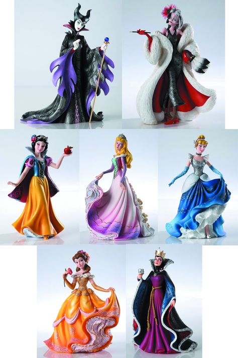 Lego Disney Princess Minifigures, Disney Princess Figurines, Disney Princess Funko Pop, Disney Classic Dolls, Disney Princess Funko Pop Collection, Vintage Disney Figurines, Book Graphic, Disney Figures, Disney Princess Dolls