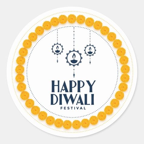 Happy Diwali Stickers, Diwali Stickers, Diwali Crackers, Diwali Festival, Envelope Seals, Grandparents Day, Happy Diwali, Festival Lights, Round Stickers